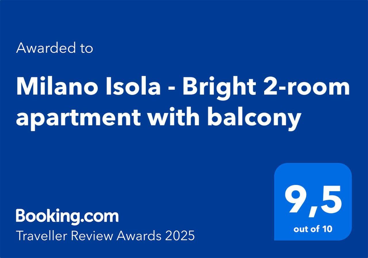 Milano Isola - Bright 2-Room Apartment With Balcony Eksteriør billede
